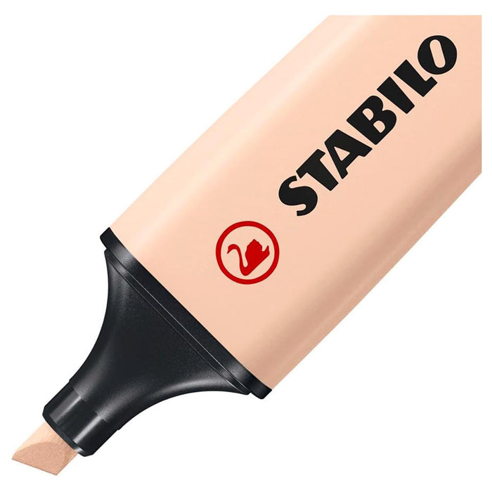 STABILO BOSS ORIGINAL NatureCOLORS Textmarker Beige, Warm Grey, Earth Green, Black (4 Pack)