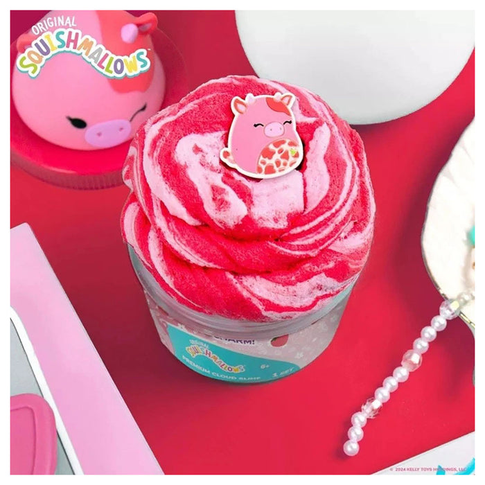 Squishmallows Premium Cloud Slime Jar The Cow