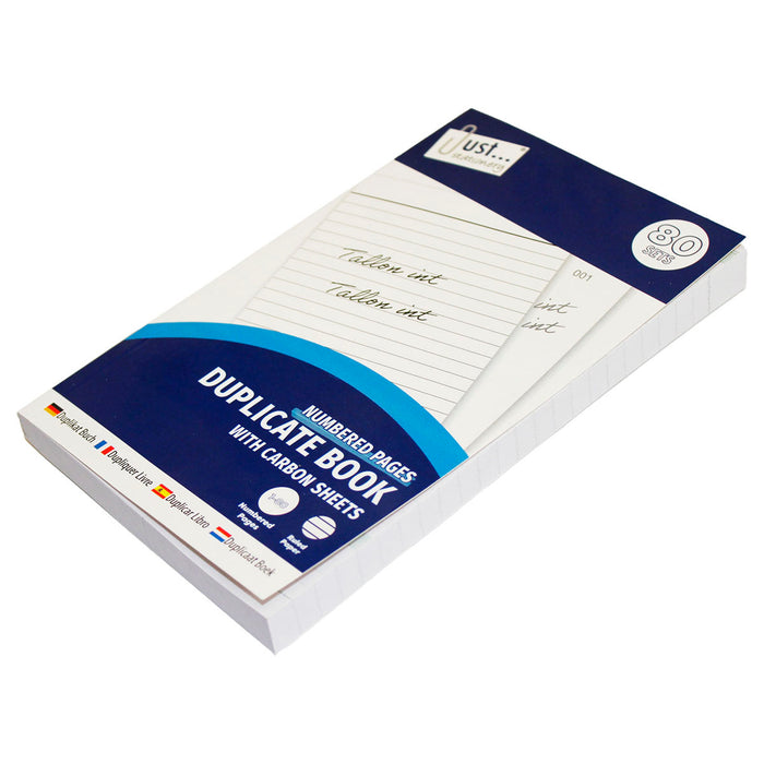 Duplicate Book - Full Size 80 sets