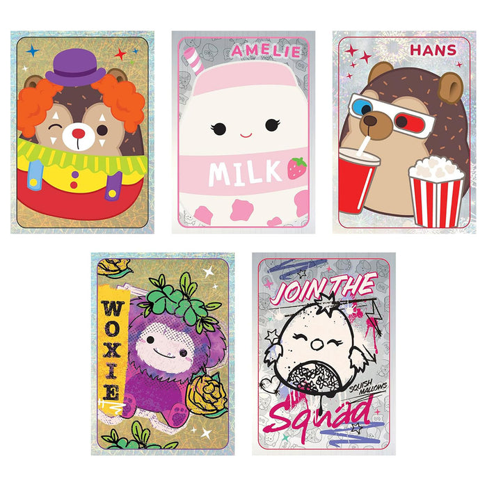 Panini Squishmallows Mallow Days Sticker Collection Starter Pack