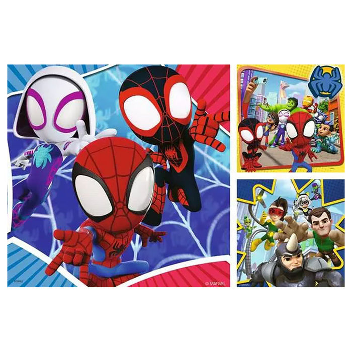 Ravensburger Marvel Spidey & his Amazing Friends 3 x 49 Piece Jigsaw Puzzles