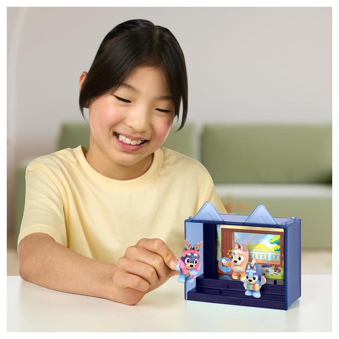 Bluey Fuzzies Episode Pack Magic Xylophone Display Case & Figures
