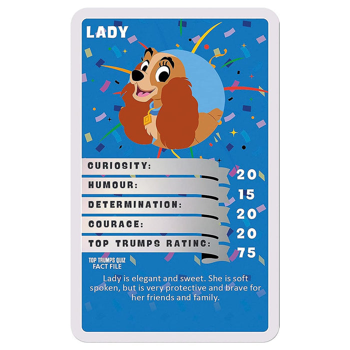 Disney 100 Top Trumps Specials Card Game