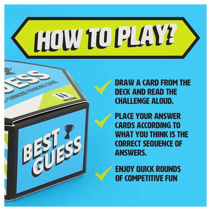Best Guess Card Game