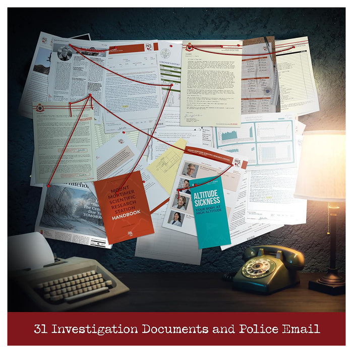 Cryptic Killers: Murder on Mount Mortimer Game