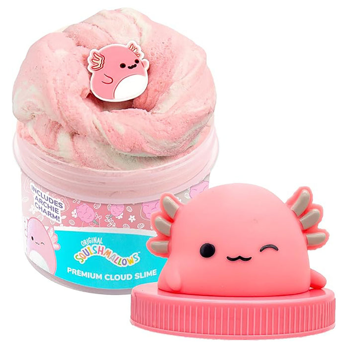Squishmallows Premium Cloud Slime Archie The Axolotl