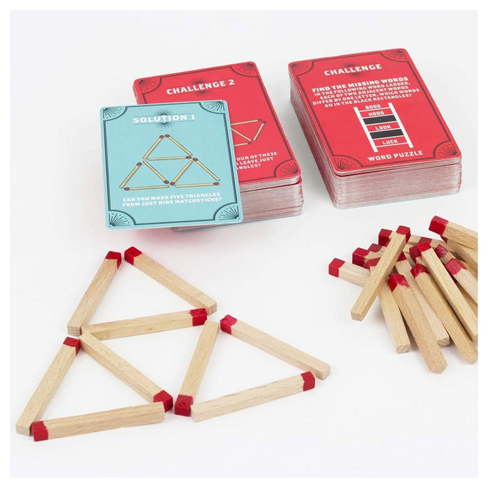 Professor Puzzle Magnificent Matchstick Challenges & Lateral Thinking Puzzles
