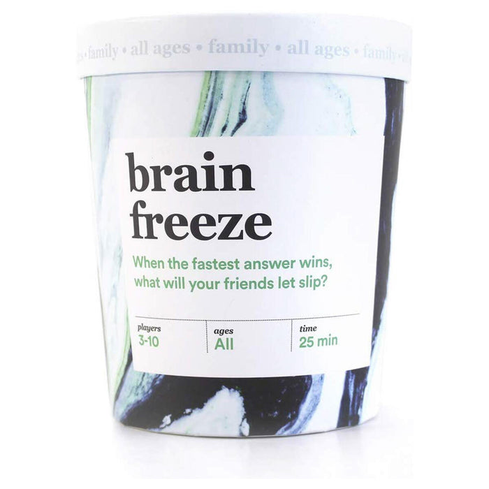 Brain Freeze Card Game