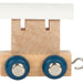 Letters Train Polar Snow White & Natural Train Car Wooden Toy