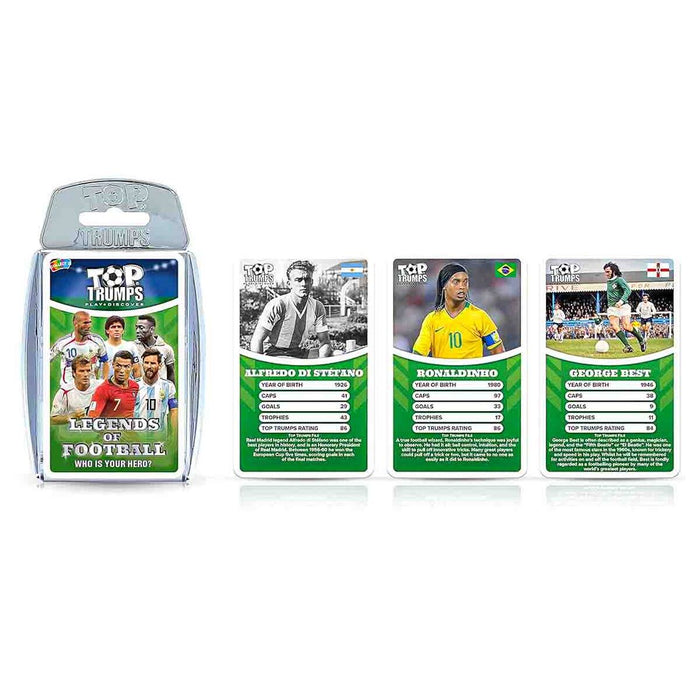 Legends of World Football Top Trumps Card Game
