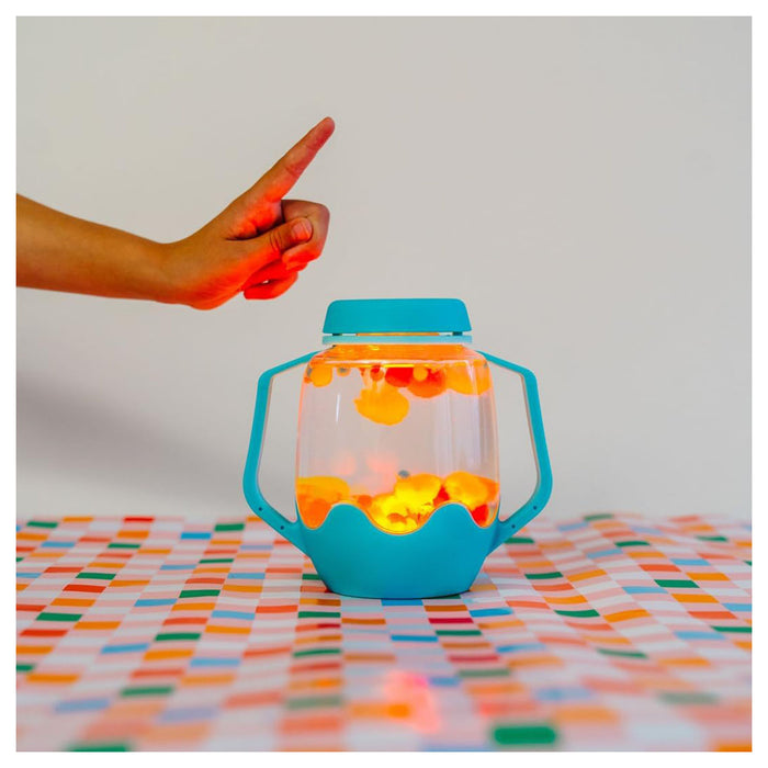 Glo Pals Sensory Play Jar Blue