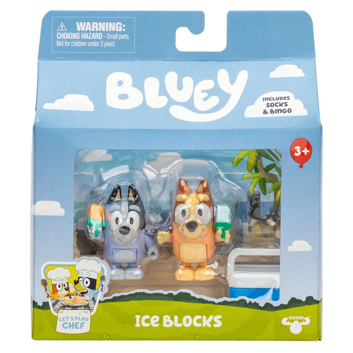  Bluey Ice Blocks Figures
