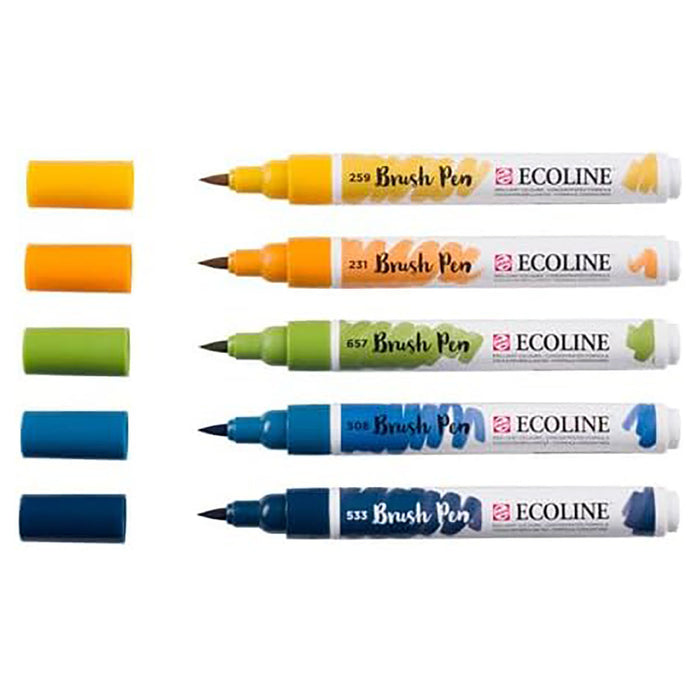Ecoline x Van Gogh Museum Brush Pens Set of 5