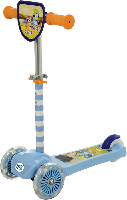 Bluey Mini Go! Tilt Tri-Scooter with Motion Activated Lights 