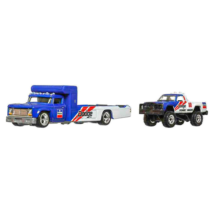 Hot Wheels Car Culture: Team Transport: '80 Dodge Macho Power Wagon with Retro Rig