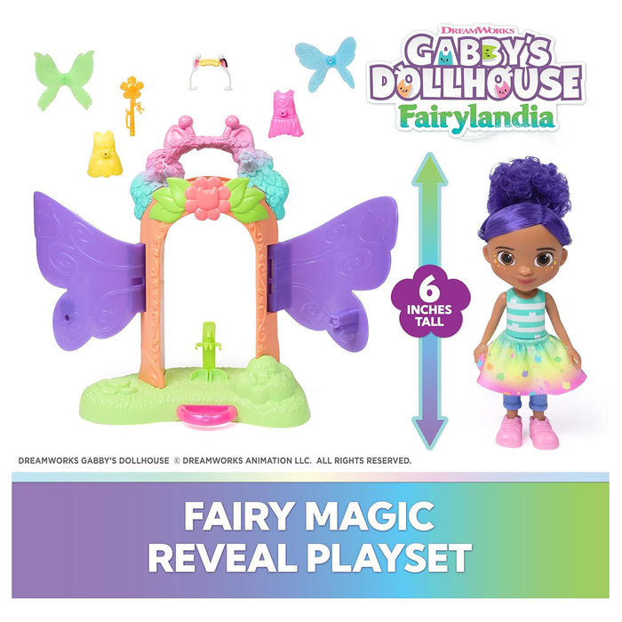 Gabby's Dollhouse Fairylandia Fairy Magic Reveal Playset