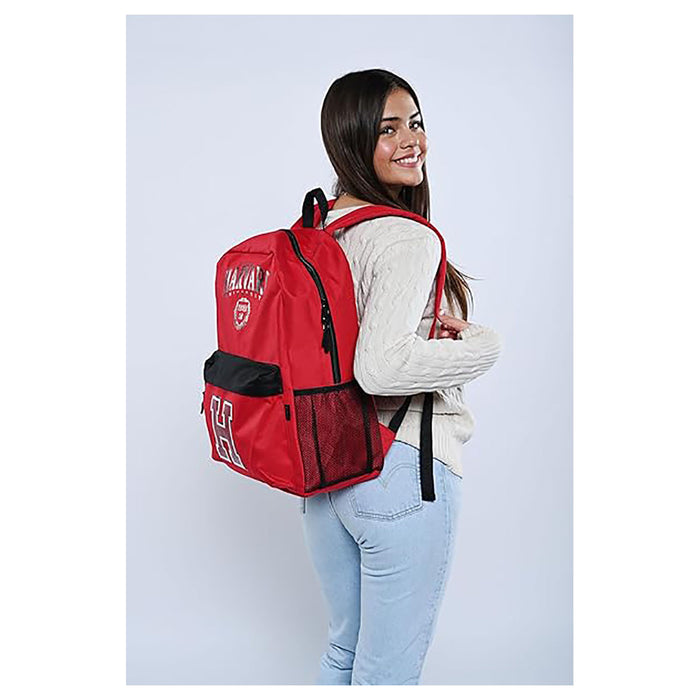 Large backpack featuring iconic Harvard branding