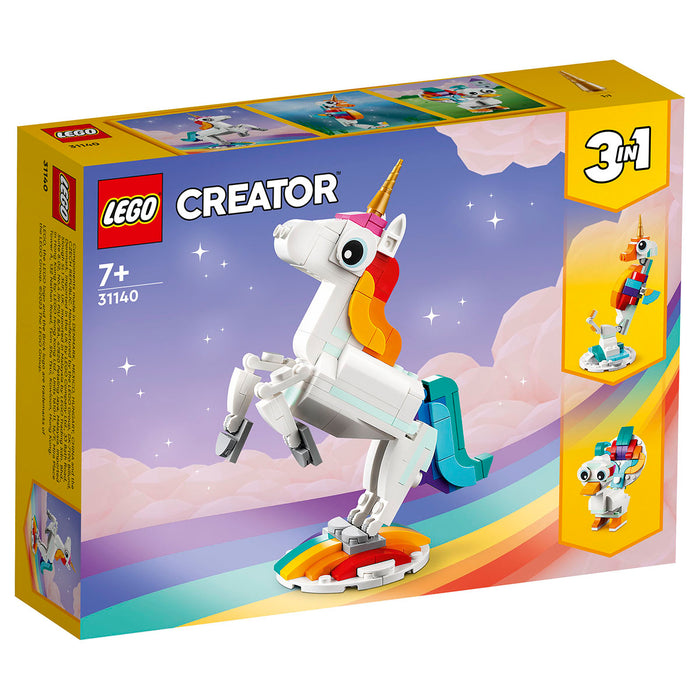 LEGO Creator Magical Unicorn 31140 3-in-1 Building Set