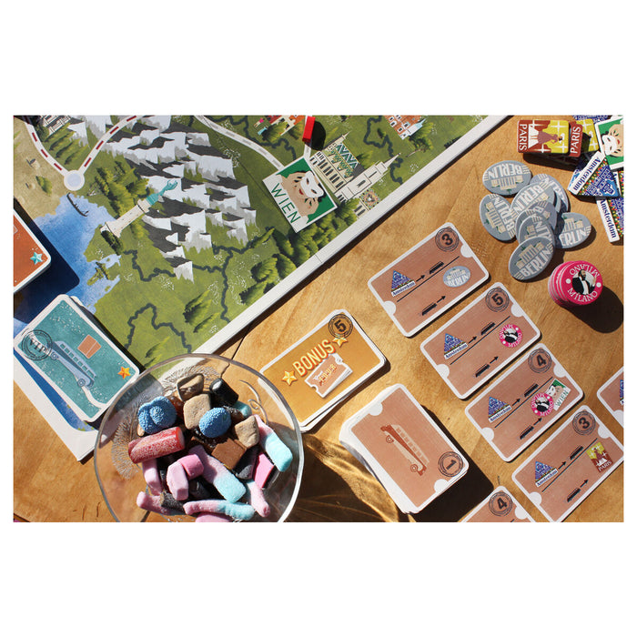 The Great Tour: European Cities Board Game