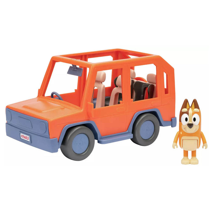 Bluey Heeler Family Road Trip 4WD Vehicle