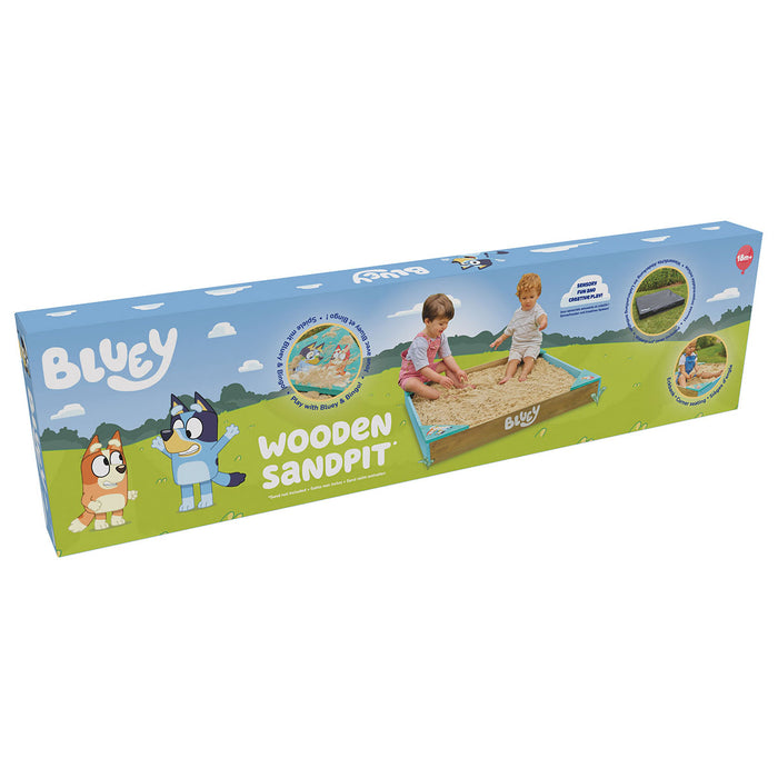 TP Bluey Wooden Sandpit
