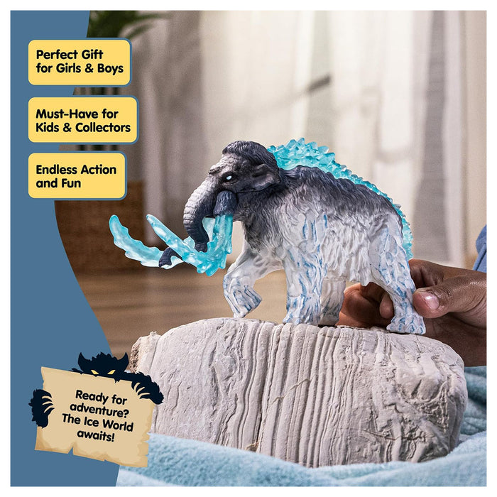 Schleich Eldrador Frost Mammoth Figure