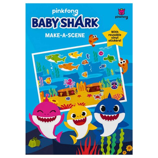 Baby Shark Make-a-Scene Stickers Book