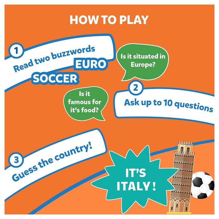 Guess in 10: Countries of the World Card Game