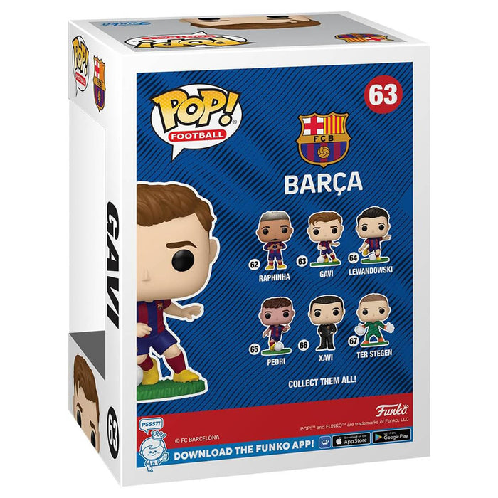 Funko Pop! Football: Barcelona Gavi Vinyl Figure #63
