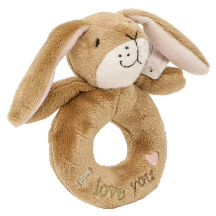 Guess How Much I Love You: Little Nutbrown Hare Ring Rattle Soft Toy