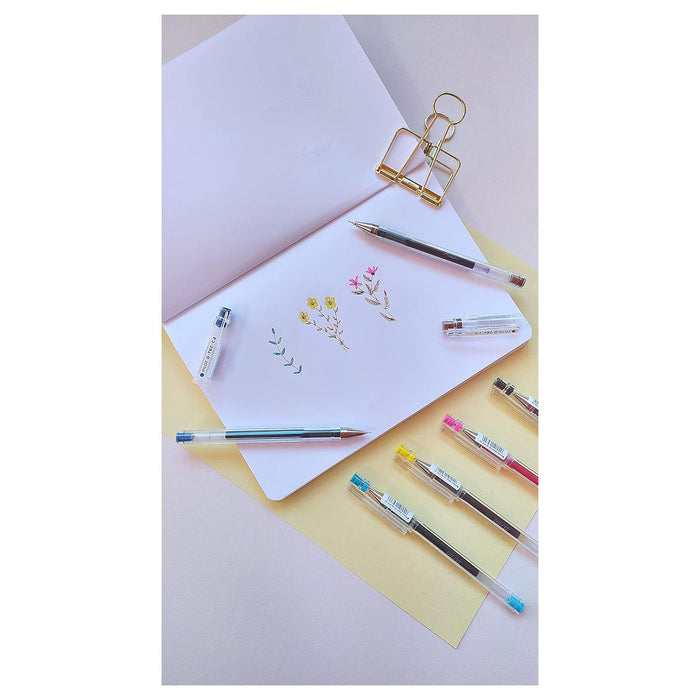 Pilot G-Tec C4 Microtip Rollerball Blue Ink Pen 