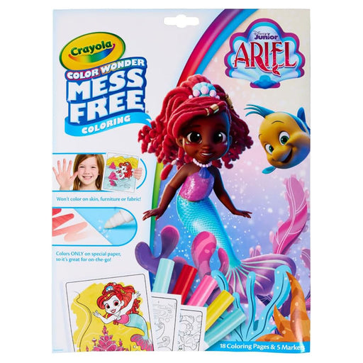 Crayola Color Wonder Mess Free Colouring Disney Junior Ariel