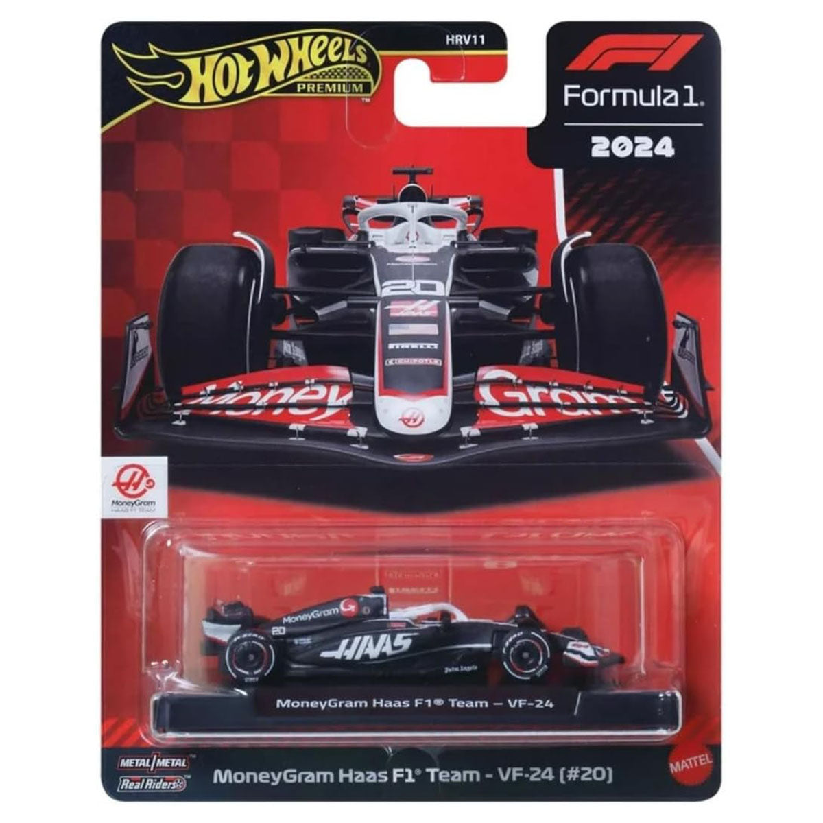 Hot Wheels Formula 1: Race MoneyGram Haas F1 Team VF-24 (#20