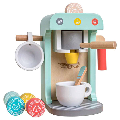TP Owl & Fox Wooden Coffee Machine