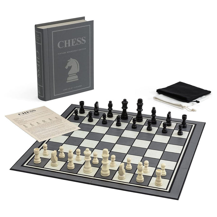 Chess Vintage Bookshelf Edition Board Game
