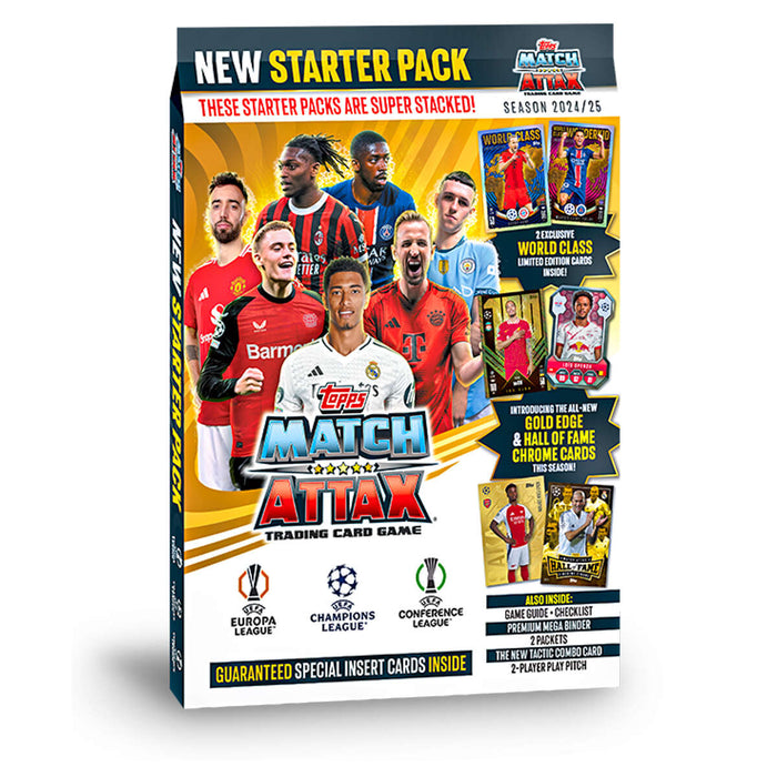 Topps Match Attax 24/25 - 6 Super Stacked Packs (20 Cards Each) - UEFA Rare Packs Ronaldo Card Topps Match Attax 24/25 - 6 Super Stacked Packs (20 Cards Each) - UEFA Rare Packs Ronaldo Card