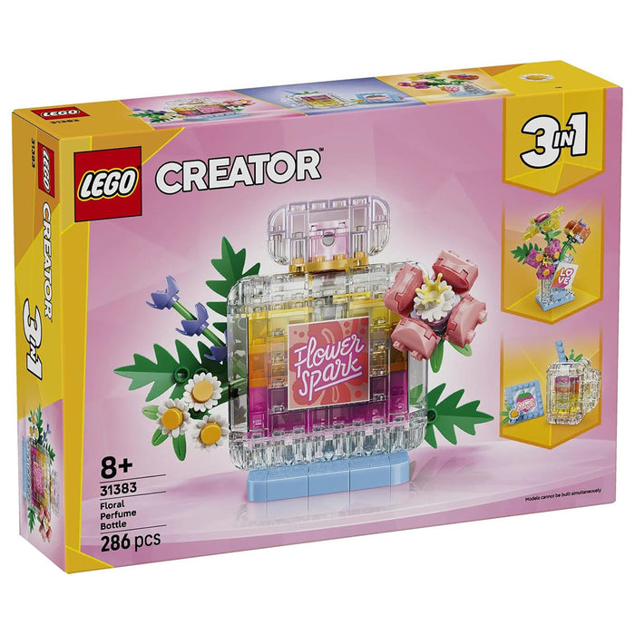 LEGO Creator 3 in 1 Floral Perfume Bottle Building Set