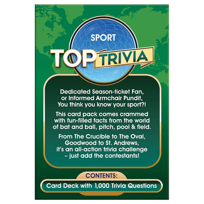 Top Trivia Sport Card Game