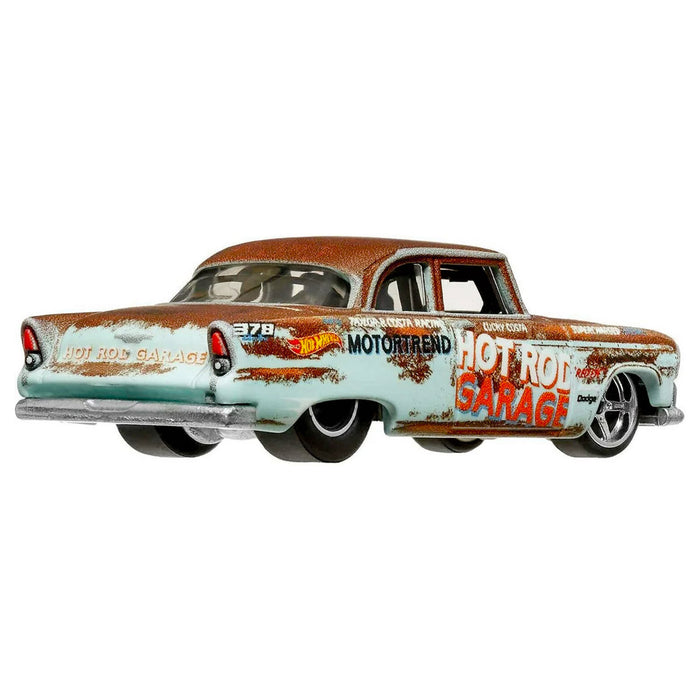 Hot Wheels Boulevard Hot Rod Garage 1955 Plymouth Savoy Car