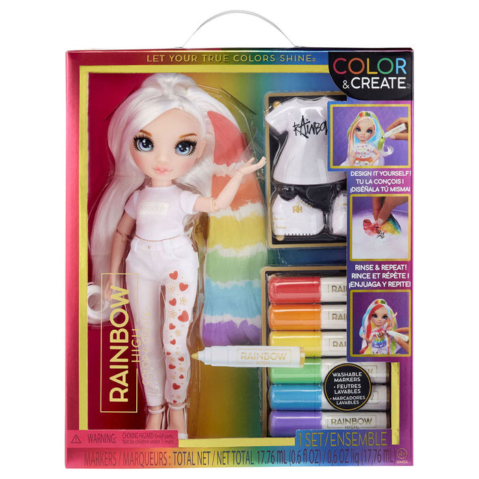 Rainbow High Colour & Create Doll