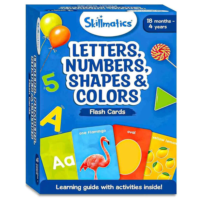 Skillmatics Flash Cards: Letters, Numbers, Shapes & Colours