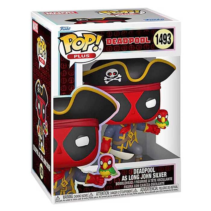 Funko Pop! Plus: Deadpool as Long John Silver Bobblehead Figure #1493