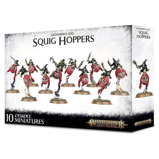 Warhammer Age of Sigmar: Gloomspite Gitz: Squig Hoppers Citadel Miniatures Set
