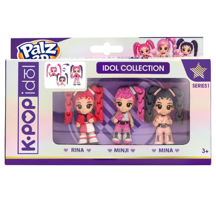 Palz 3D K-POP Idol Collection Figures (styles vary)