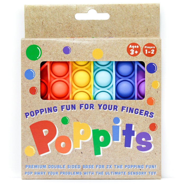 Poppits Rainbow Octagon Fidget Toy