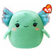 Ty Squishy Beanies Charlie Axolotl 10" Plush
