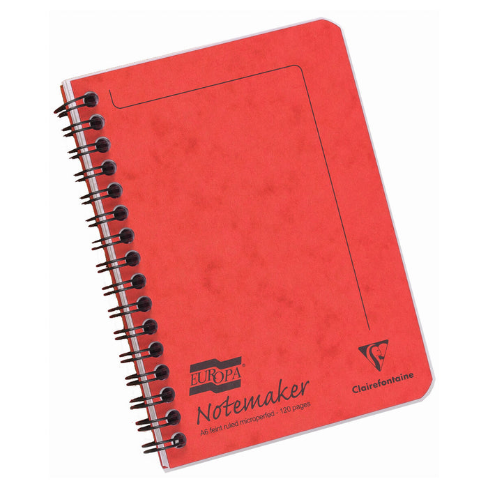 Clairefontaine Europa A6 Notemaker Notebook Assorted Colours (10 Pack) 