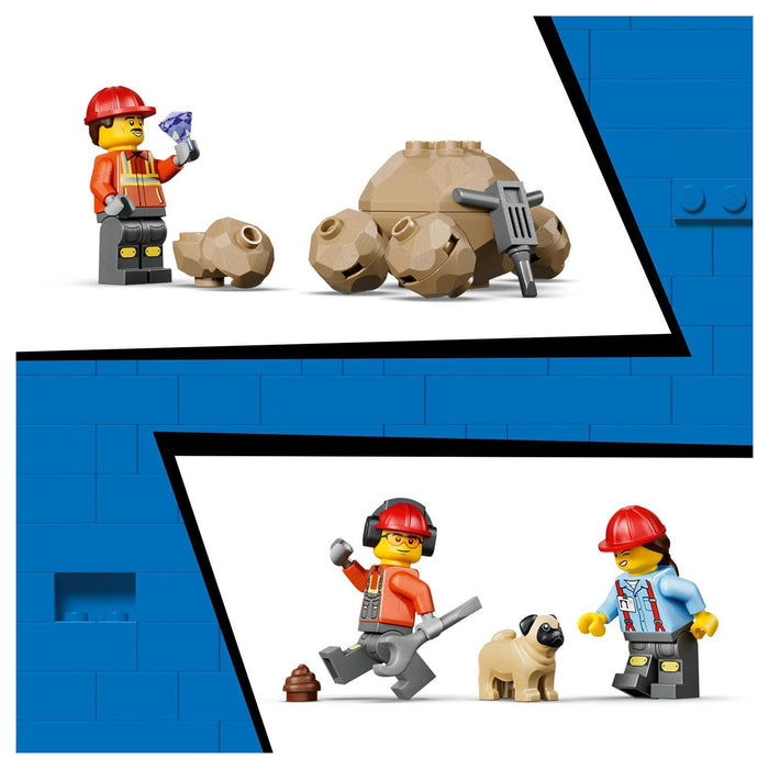 LEGO City Dump Truck & Front End Loader Building Set