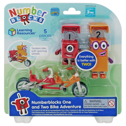 Numberblocks One and Two Bike Adventure Set