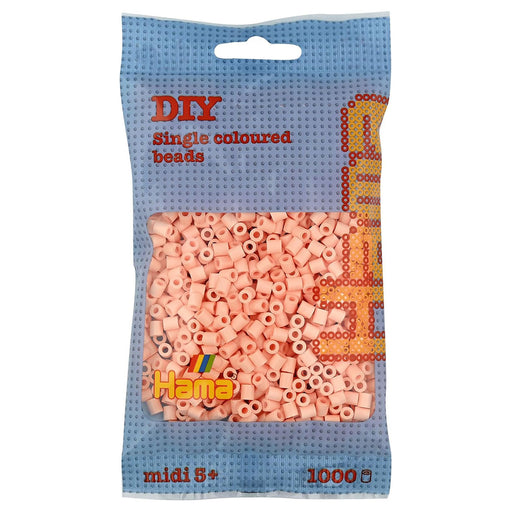 Hama Midi 1000 Light Peach Beads